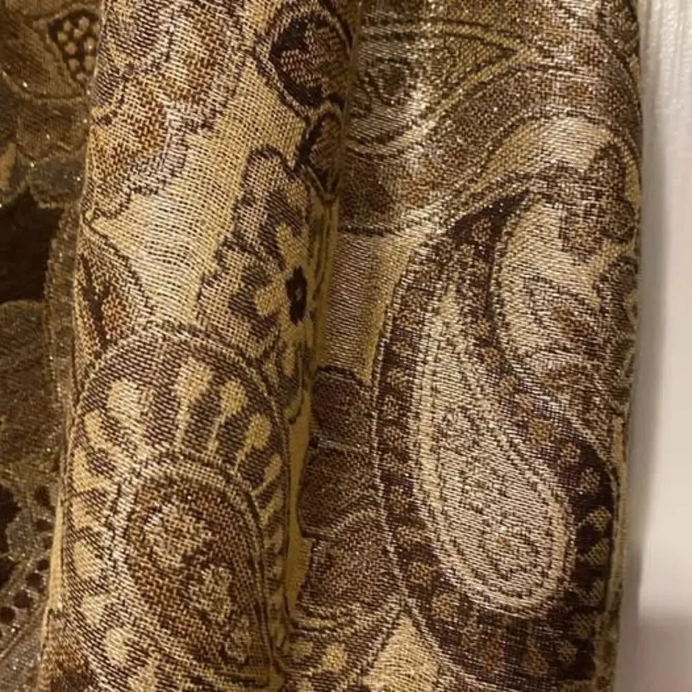 Rare Vintage Double Sided Pashmina Shawl‎ Hand Embroidery